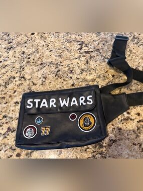 Disney STAR WARS Black Patch Belt Bag
